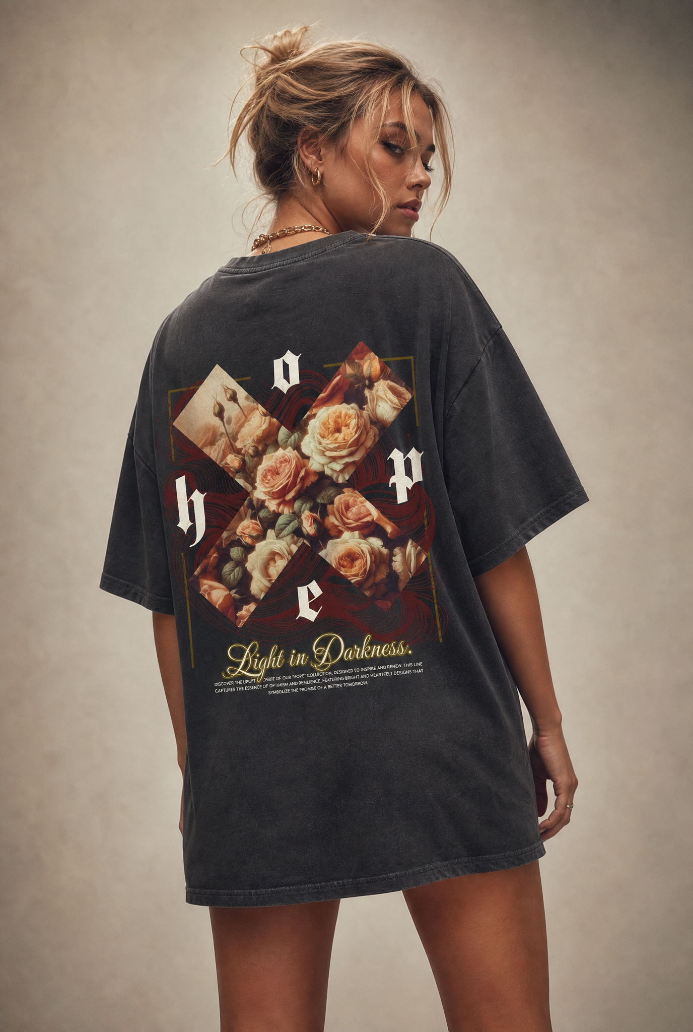 FIND THE LIGHT Oversized T-Shirt