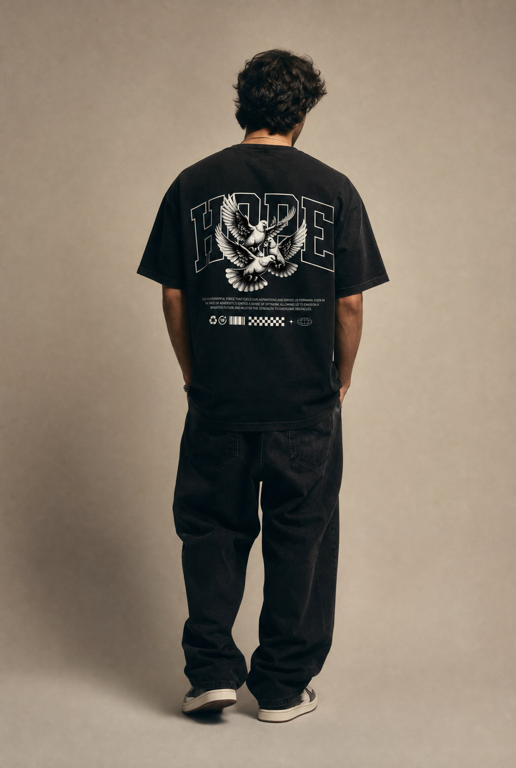 WINGS OF HOPE Oversized T-Shirt